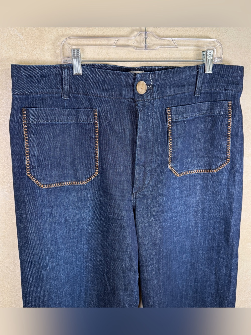 The Colette Jean Crop Wide-Leg Pants by Maeve 34